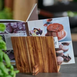 ACACIA LUX Suporte Para Livro Cozinha/tablet Natural