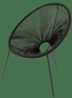 ACAPULCO Cadeira Lounge Preto