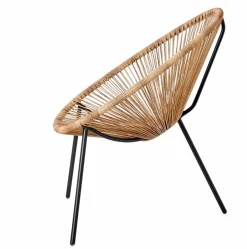 ACAPULCO Cadeira Lounge Conjunto De 2 Areia