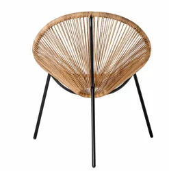 ACAPULCO Cadeira Lounge Conjunto De 2 Areia