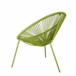 ACAPULCO Cadeira Lounge Conjunto De 2 Areia