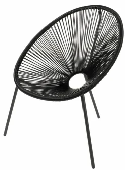 ACAPULCO Cadeira Lounge Conjunto De 2 Areia