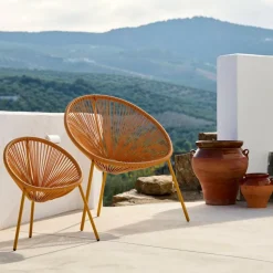 ACAPULCO Cadeira Para Crianças Amarelo