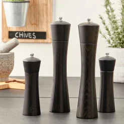 ACRYL Mini Moinho De Sal/pimenta Transparente