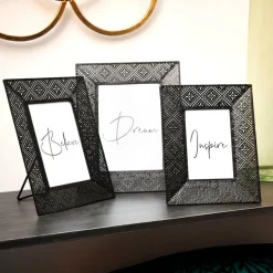 ARABESK Moldura Preto