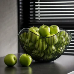 ASTER Cesto Para Fruta Preto