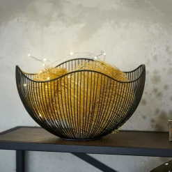 ASTER Cesto Para Fruta Preto