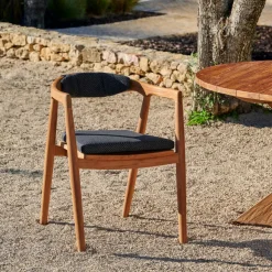 AUGUST Almofada Costas Preto