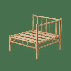 BAMBOLETTE Sofá De Canto Aspeto De Bambu