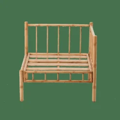 BAMBOLETTE Sofá De Canto Aspeto De Bambu