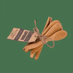 BAMBOO Colheres Conjunto De 6 Natural