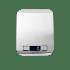 BASIC Balança De Cozinha Digital Metal, Prateado