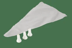 BASIC Sacos Pasteleiros Descartáveis Branco