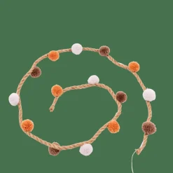 BASIL Grinalda Iluminada Diversas Cores, Branco, Castanho, Terracota