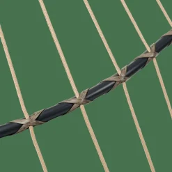 BAZAI Cadeira Pendente Com Suporte Preto