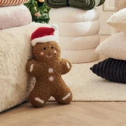 BILLIE Almofada Decorativa Castanho