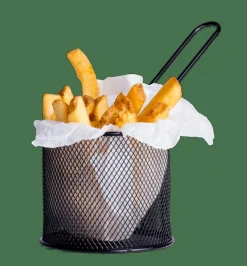 BLACK Cesto Para Servir Preto