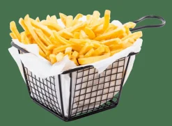 BLACK Cesto Para Servir Preto