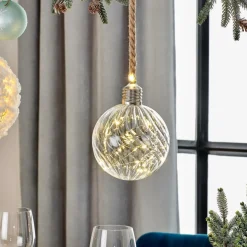 BLOXEM Bola Deco Com 20 Leds Transparente