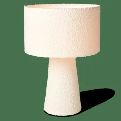 BOUCLE LUME Candeeiro De Mesa Branco