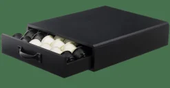 CAFE Caixa Com Gaveta Para Cápsulas Preto