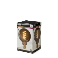CALEX Lâmpada Filamento E27 Castanho
