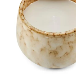 CERAMIC Vela Em Pote Bege