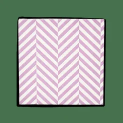 CHEVRON Guardanapos Conjunto De 20 Roxo