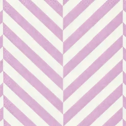 CHEVRON Guardanapos Conjunto De 20 Roxo