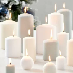 CILINDRO Vela Cilíndrica Vermelho