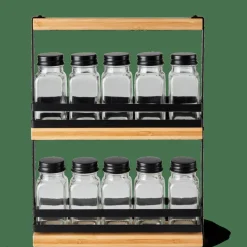 COMPACT Estante De Ervas Preto