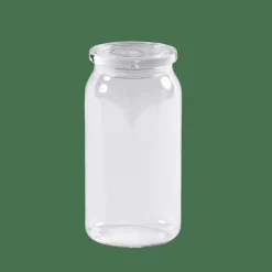 CRYSTAL Pote útil Com Tampa Transparente