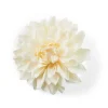 DAHLIA Flores Artificiais Creme