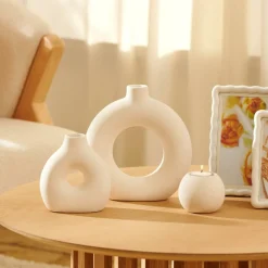 DAHLIA Ramo Com Flores Creme