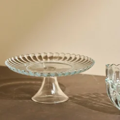 DAHLITA Prato Para Tarte Transparente