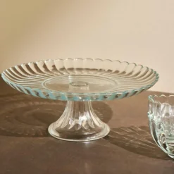 DAHLITA Prato Para Tarte Transparente