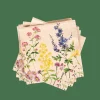 ECO FLORAL Guardanapos Conjunto De 20 Diversas Cores
