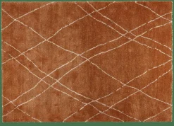 ELMA Tapete Cor-de-laranja