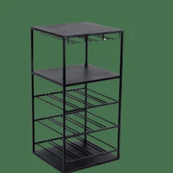 EMILE Estante De Vinho Preto