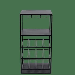 EMILE Estante De Vinho Preto