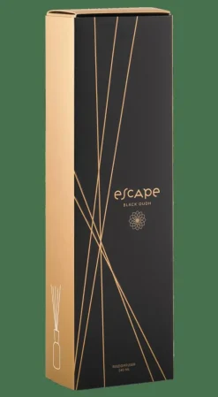 ESCAPE BLACK OUDH Óleo Perfumado Preto