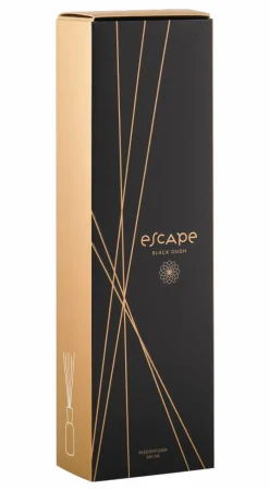 ESCAPE BLACK OUDH Perfume De Interior Preto