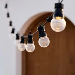 FESTA Grinalda Iluminada Com 10 LEDs 8 Funções