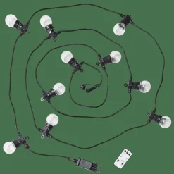 FESTA Grinalda Iluminada Com 10 LEDs 8 Funções