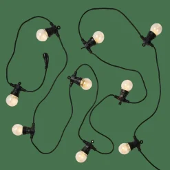 FESTA Grinalda Iluminada Com 10 LEDs 8 Funções