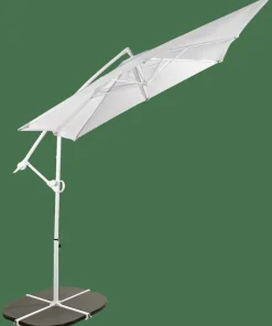 FIJI Chapéu-de-sol Pendente Sem Base Cinzento Claro