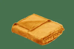 FLANELLA Manta Amarelo Escuro