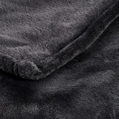 FLANELLA Manta Cinzento Escuro