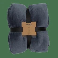 FLANELLA Manta Cinzento Escuro