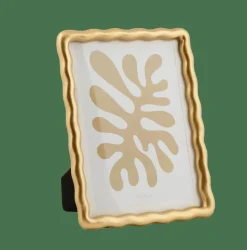 FLOWY Moldura Dourado